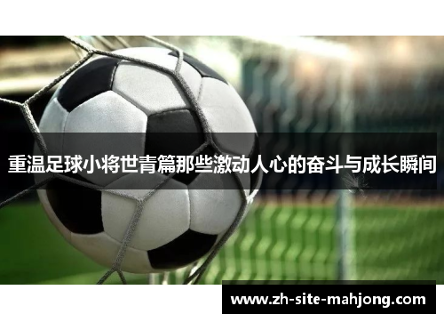 重温足球小将世青篇那些激动人心的奋斗与成长瞬间